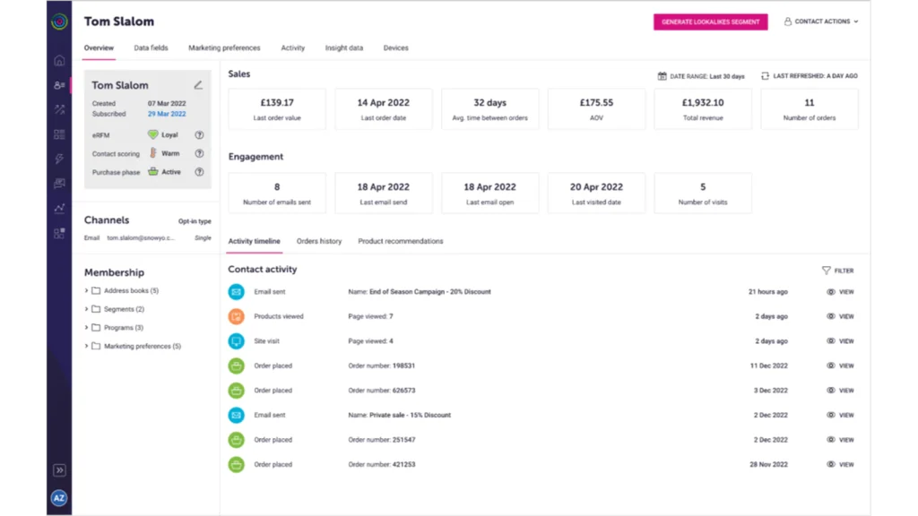 Dotdigital Email & SMS Marketing
