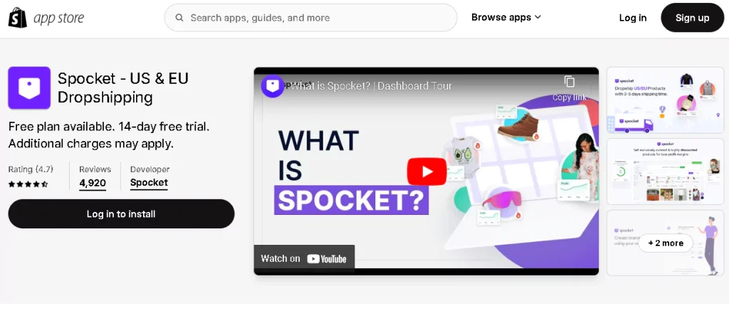 spocket dropshipping