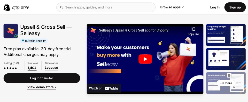 upsell cross sell selleasy