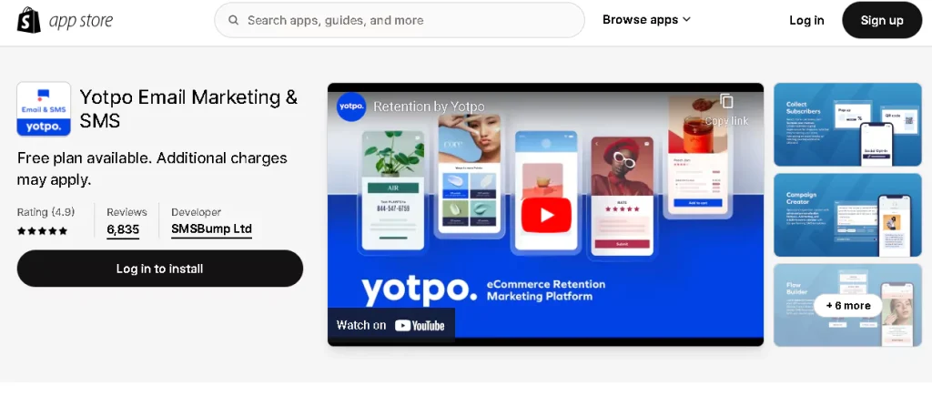 yotpo email marketing sms
